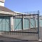 Our entire facility is enclosed by a chain link fence with barbed wire.<br />Customers utilize a convenient keypad<br />to gain access through the iron entrance gate.<br />